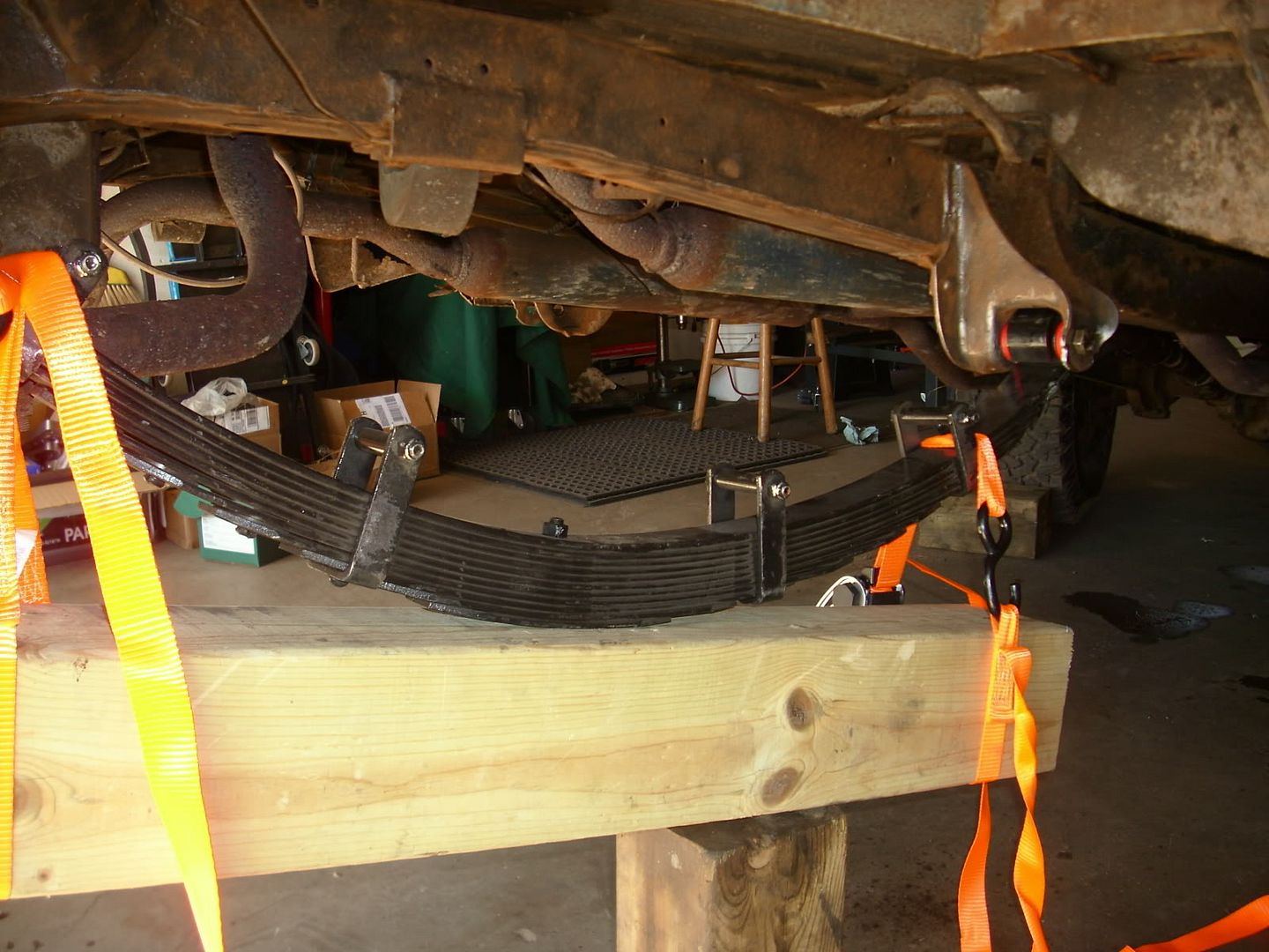 Installing new leaf springs Forum